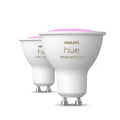 Philips Hue White & Color 2-pack GU10 4,2W