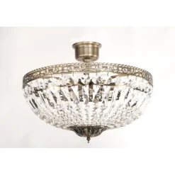 Plafond Classic Medium Antikmässing 47cm