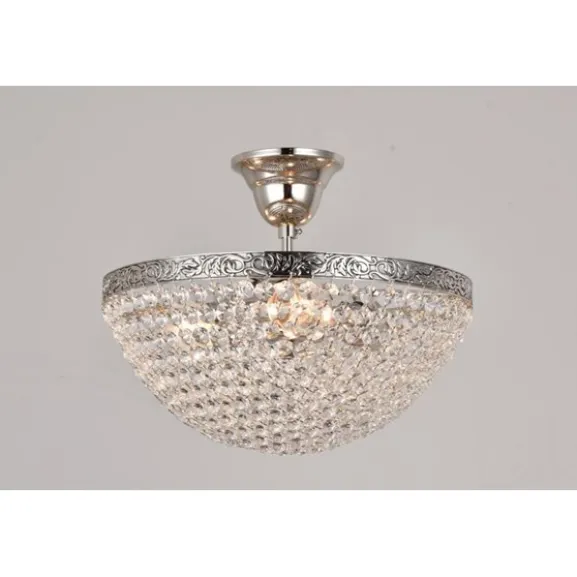 Plafond Oscar Nickel 30cm