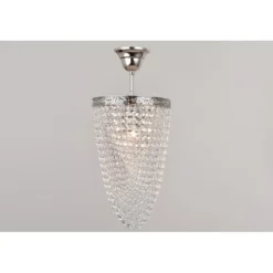 Plafond Sofia Nickel 20cm