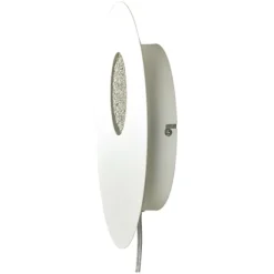 PLANET vägglampa vit/silver