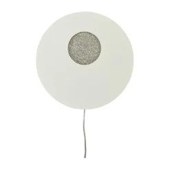 PLANET vägglampa vit/silver