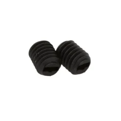 Plastskruv M5 L=6mm nylon svart