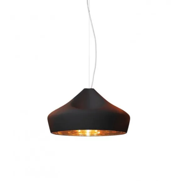 Pleat box 47 Takpendel, svart/guld