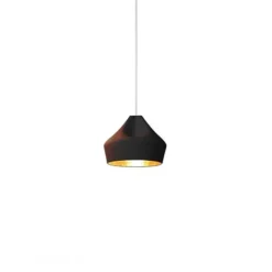 Pleat box 24 Takpendel, svart/guld