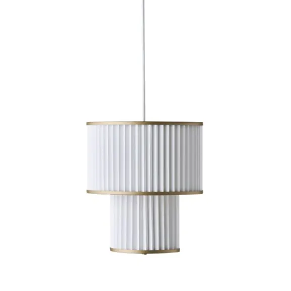 Plivello pendel S-M, vit/guld