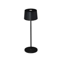 Positano bordslampa svart rund