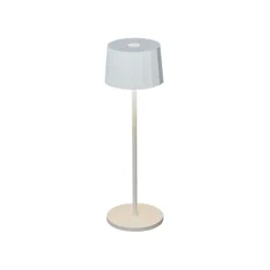 Positano bordslampa vit rund