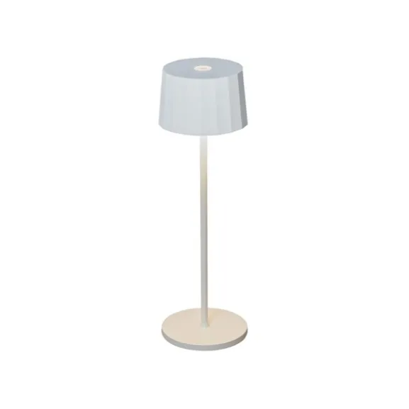 Positano bordslampa vit rund