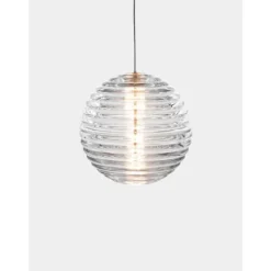 Press Pendant Sphere Clear 2700K LED CB-CCC