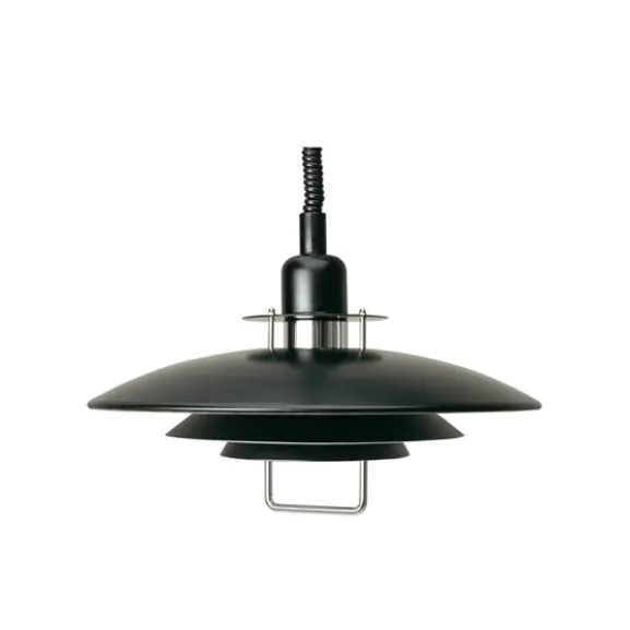 Primus II pendel, svart/krom 43cm