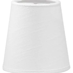 Queen Lampskärm Classico Vit 10cm