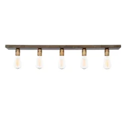 Raad 5 plafond, råmässing 93cm