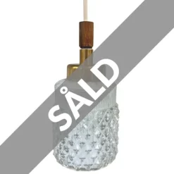 Ralf fönsterlampa, räfflat glas