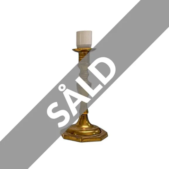 Regal Mässing Lampfot, 31 cm