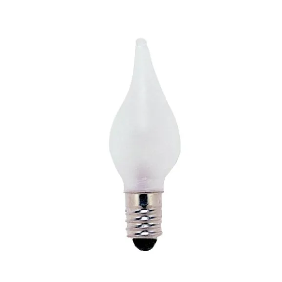Reservlampa E10 universal 14V-55V LED 0,2W, frostad 3-pack