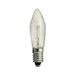Reservlampa E10 34V 3W, klar 3-pack