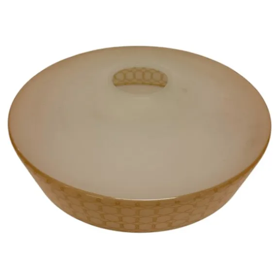 Retro reservskärm, gul 22cm