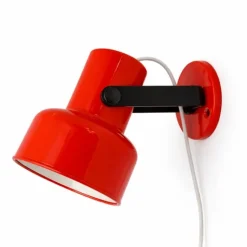 Retro Vägglampa röd