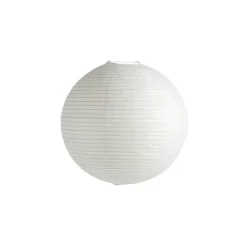 Rice Paper Lampskärm Ø50, Classic white