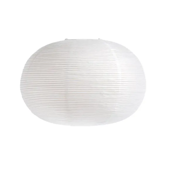 Rice Paper Lampskärm Ellipse, Classic white
