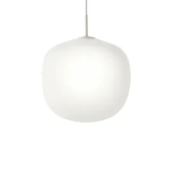 Rime pendel, grå/opal 45cm