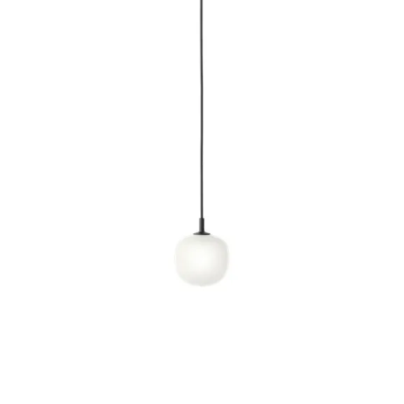 Rime pendel, svart/opal 12cm