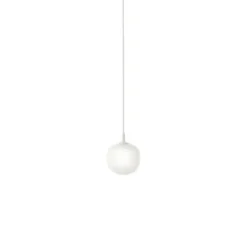Rime pendel, vit/opal 12cm