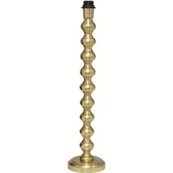 Ritz Lampfot Hög Borstad mässing 15cm