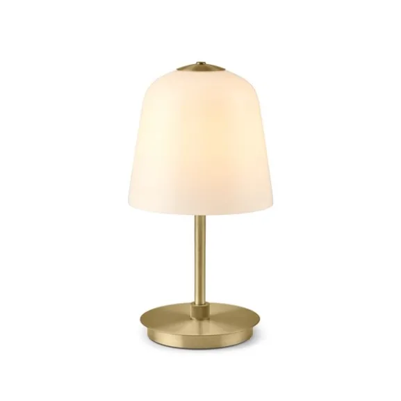 Room 49 portabel bordslampa Opal/mässing Ø15