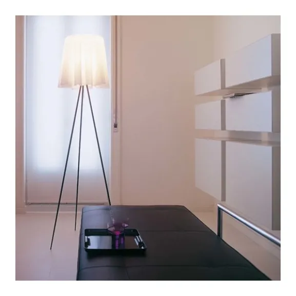 ROSY ANGELIS golvlampa, grå 178cm
