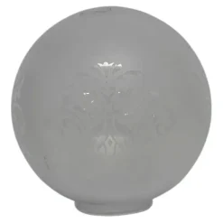 Runt reservglas, matt 15cm