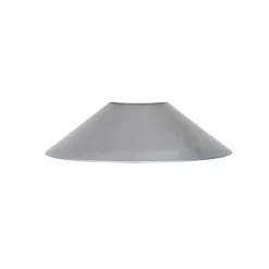 Rustik skärm rå aluminium, 20cm