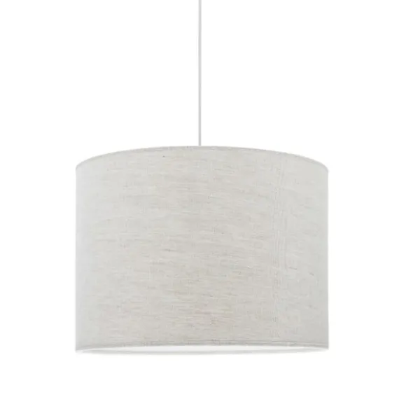 Sara Taklampa Linne Ljus Beige 35cm