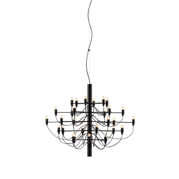 Sarfatti 2097/30 takkrona, mattsvart 88cm