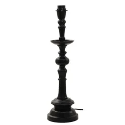 Saxon Lampfot Svart 15cm