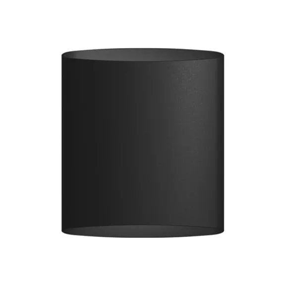 Sinne vägglampa IP54 outdoor svart struktur LED