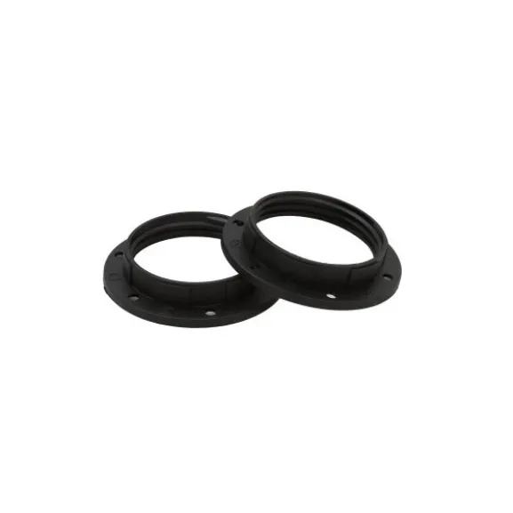 Skärmring E27 58x12 svart 2-pack