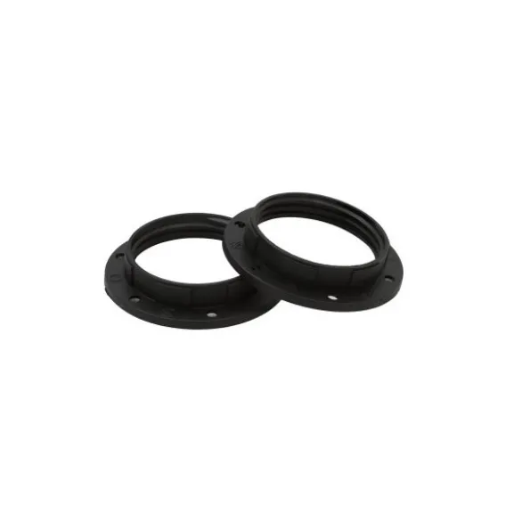Skärmring E14 43x10 svart 2-pack