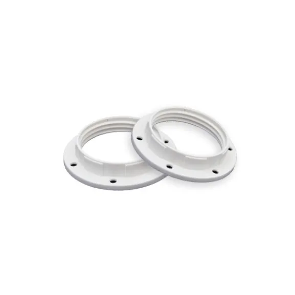 Skärmring E27 58x12 vit 2-pack