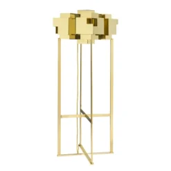 Skyline Golvlampa, Rå mässing 155cm