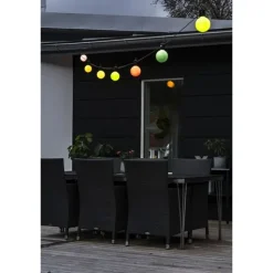 Slinga 10 färgade E27 LED, dimbar