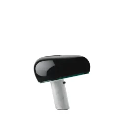 Snoopy bordslampa, svart 36,9cm