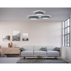 Soft Plafond, Blå ull 50cm
