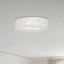 Soft plafond, vit linne 50cm