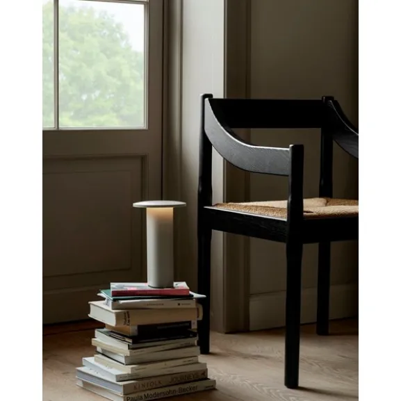 Solae portabel bordslampa, Warm Grey