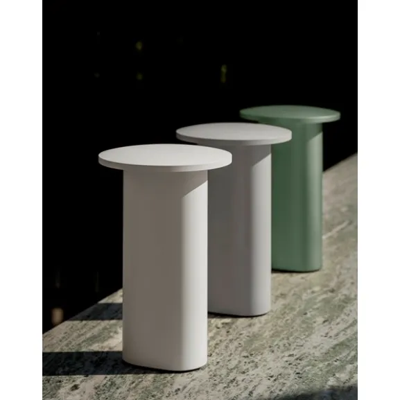 Solae portabel bordslampa, Warm Grey