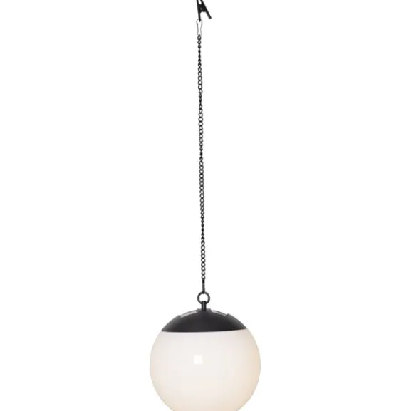 Solcellsdekoration Globus Vit 20cm
