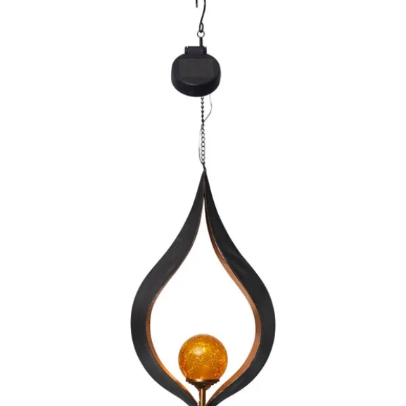 Solcellsdekoration Melilla Svart 31cm