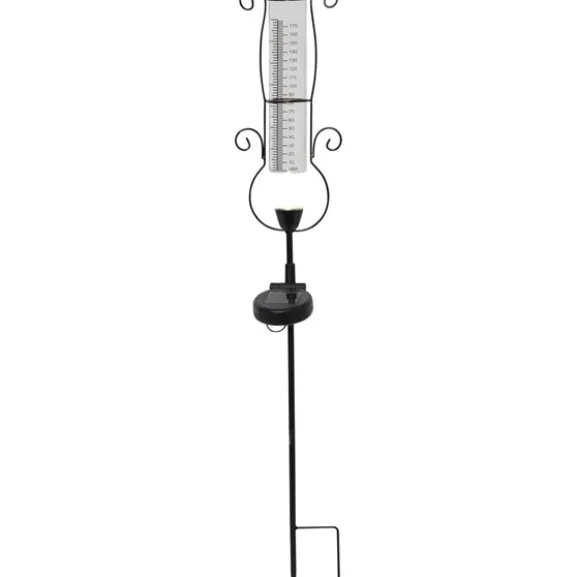 Solcellsdekoration Pluvio Svart 65cm